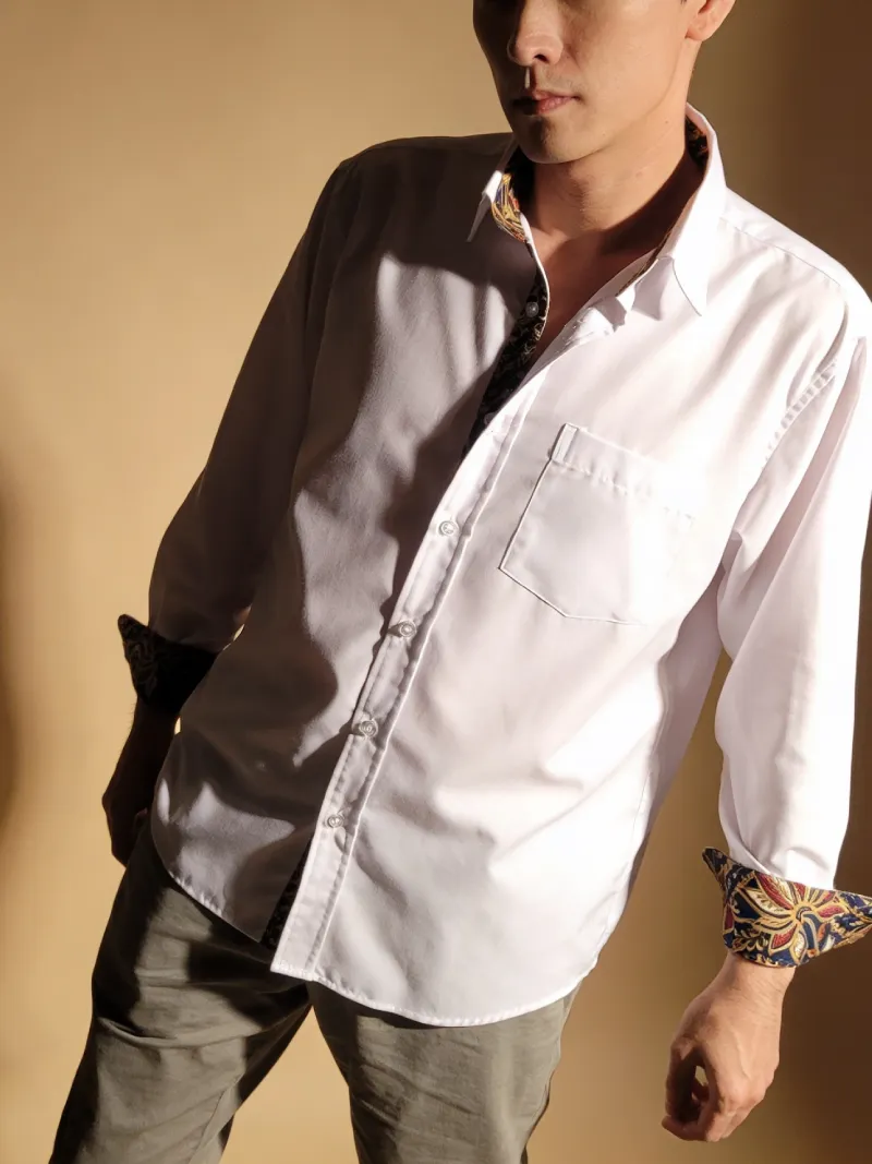 Minimalist Batik - Antique White